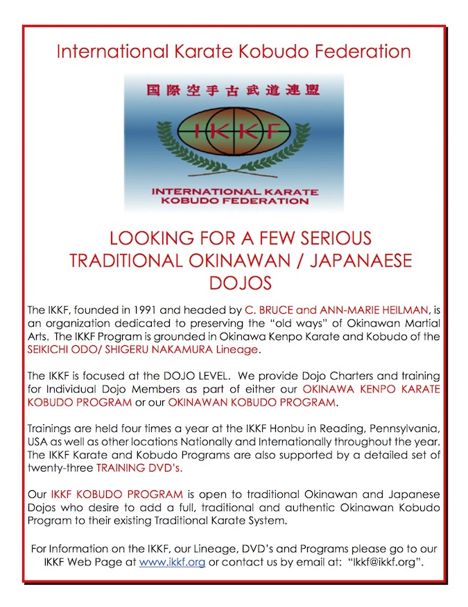 New Dojos Flyer